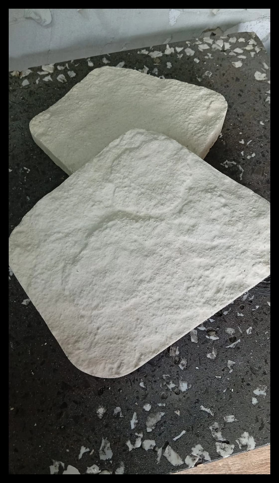 Variante Marfim do Moledo cimentício · creme neutro luminoso · Central do Concreto Ivoti RS